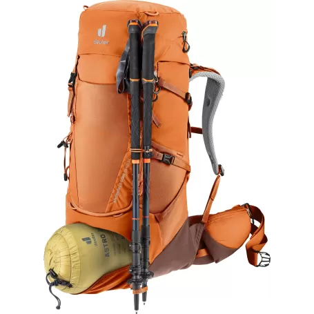Deuter Aircontact Core 35+10 SL naranja, marrón
