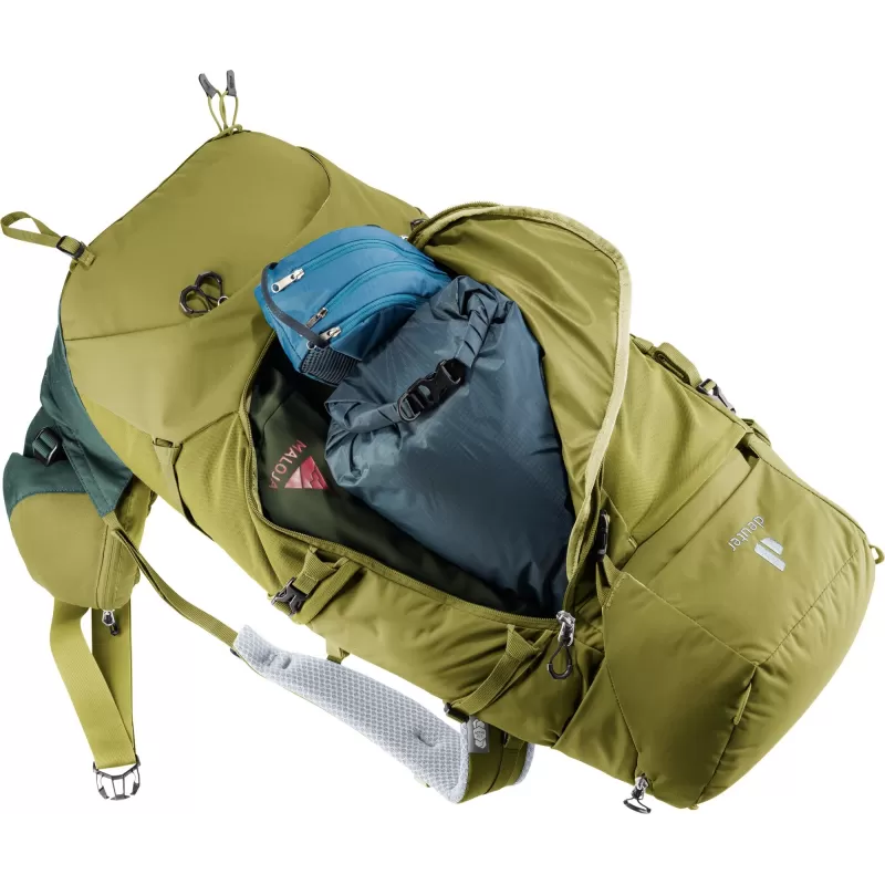 Deuter Aircontact Core 40+10 Verde, marrón