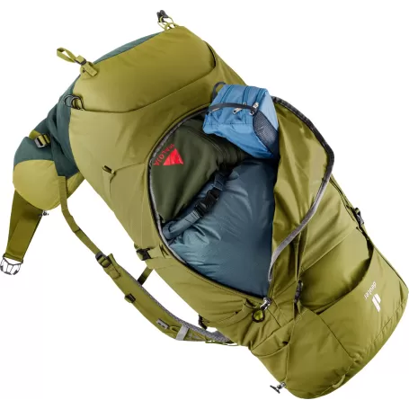 Deuter Aircontact Core 50+10 Verde, marrón