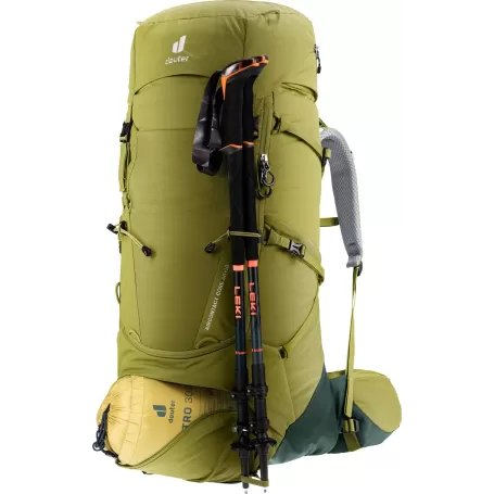 Deuter Aircontact Core 50+10 Verde, marrón