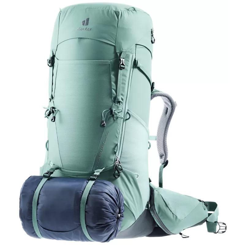 Deuter Aircontact Core 55+10 SL Gris, Azul Deuter Aircontact Core 55+10 SL Gris, Azul