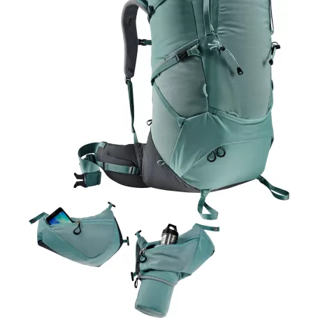 Deuter Aircontact Core 55+10 SL Gris, Azul