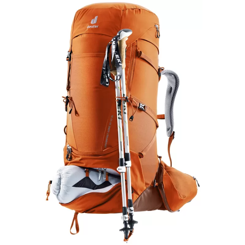 Deuter Aircontact Core 55+10 SL naranja, marrón Deuter Aircontact Core 55+10 SL naranja, marrón