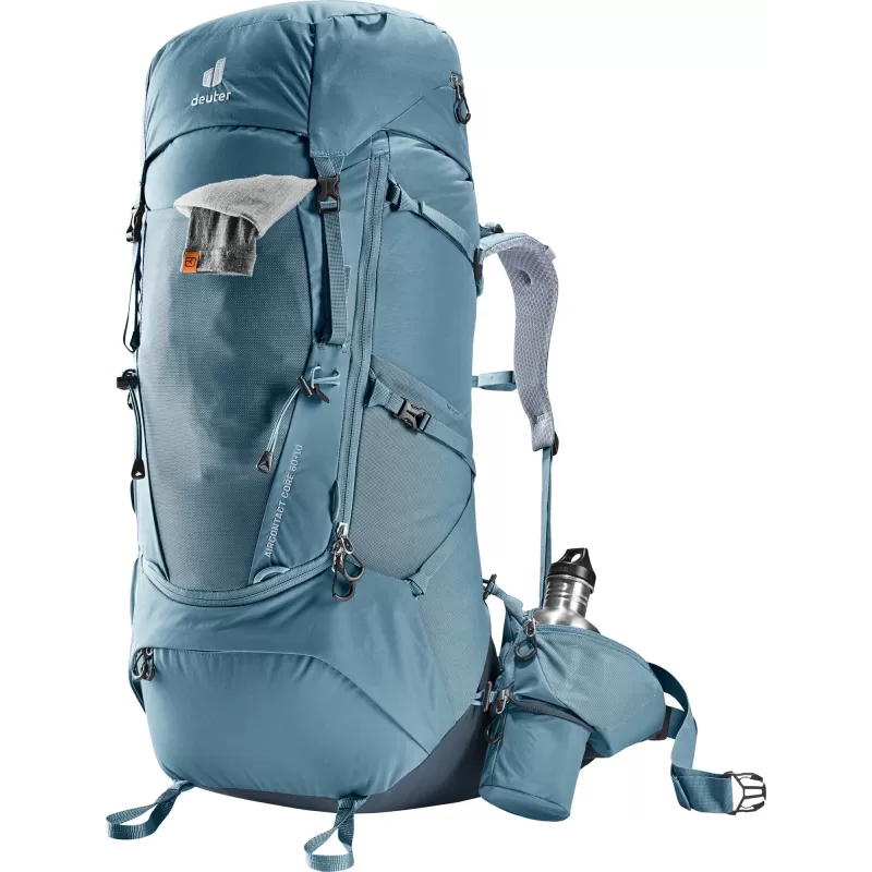 Deuter Aircontact Core 60+10 Gris, Azul