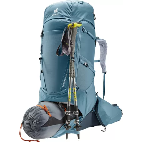 Deuter Aircontact Core 60+10 Gris, Azul