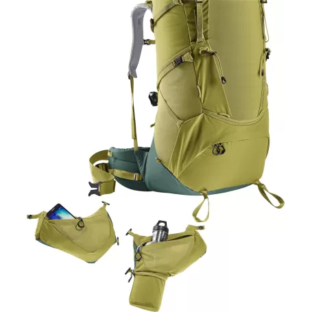 Deuter Aircontact Core 60+10 Verde, marrón