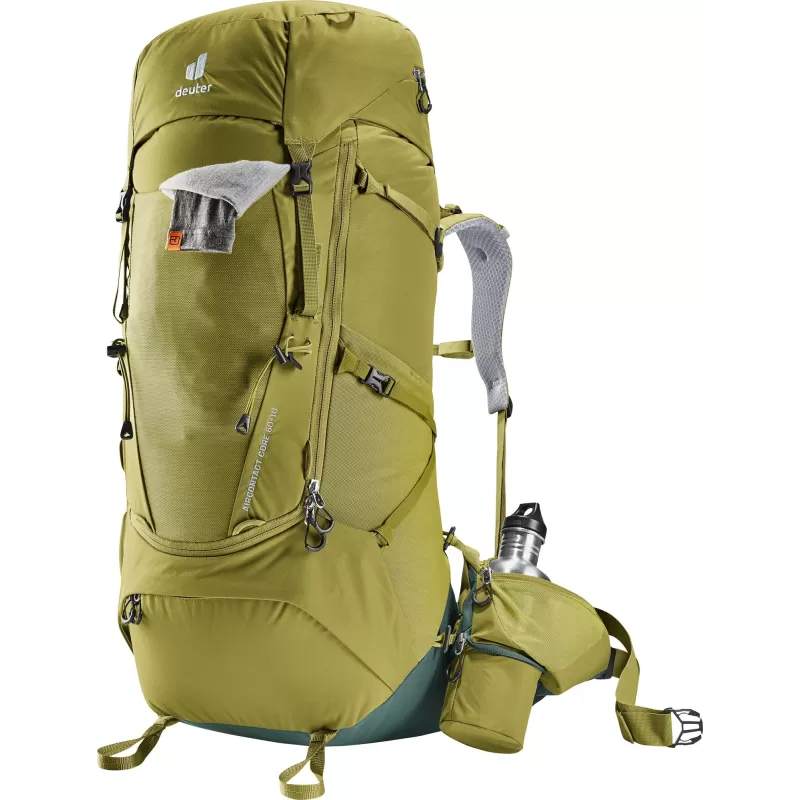 Deuter Aircontact Core 60+10 Verde, marrón