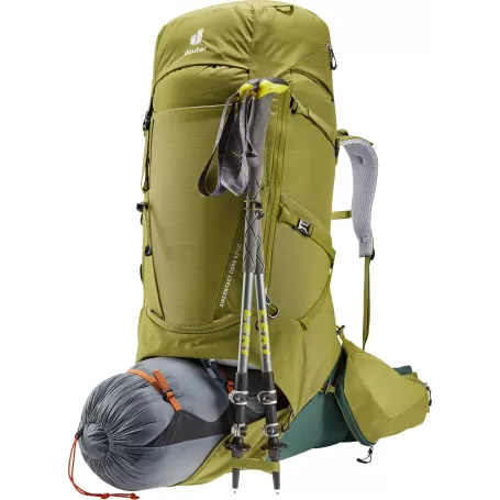 Deuter Aircontact Core 60+10 Verde, marrón
