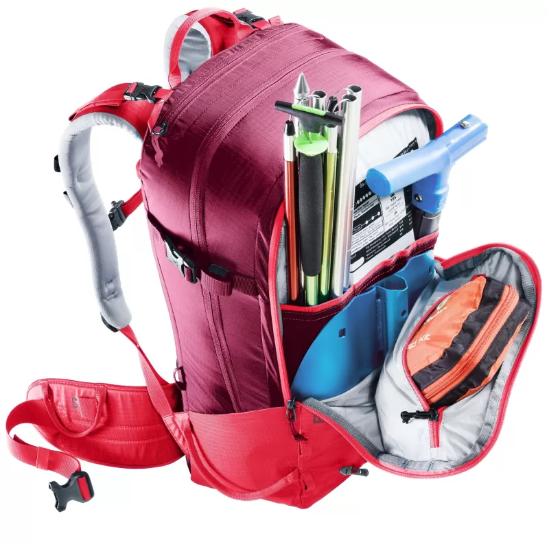 Deuter Freerider 28 SL rosa, vermelho