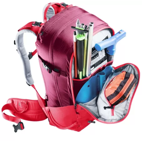 Deuter Freerider 28 SL rosa, vermelho