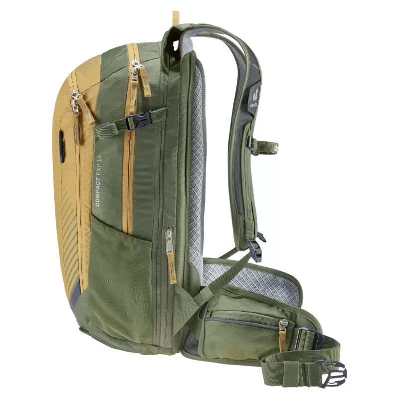 Deuter Compact EXP 14 Verde, Marrom