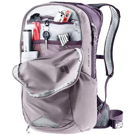 Deuter Race Air 14+3 Roxo, Cinza