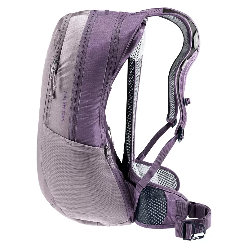 Deuter Race Air 14+3 Roxo, Cinza