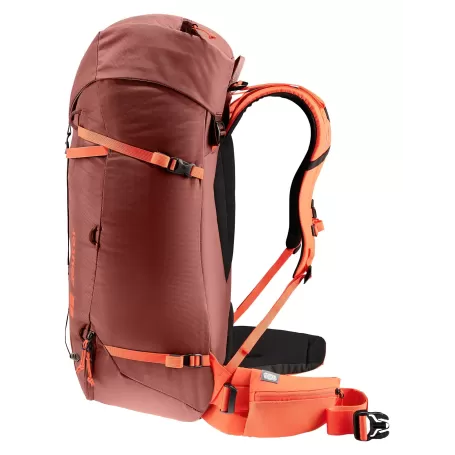 Deuter Guide 34+8 Vermelho, Marrom