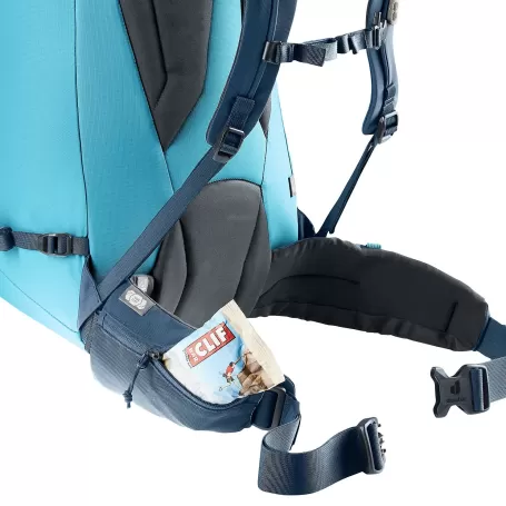 Deuter Guia 42+8 SL Azul, Cinza