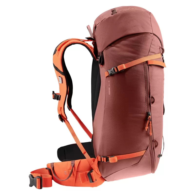 Deuter Guide 34+8 Vermelho, Marrom