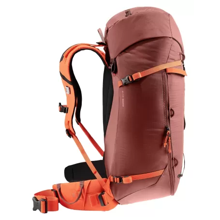 Deuter Guide 34+8 Vermelho, Marrom