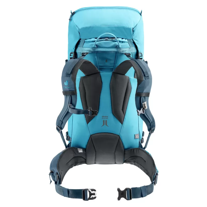 Deuter Guia 42+8 SL Azul, Cinza