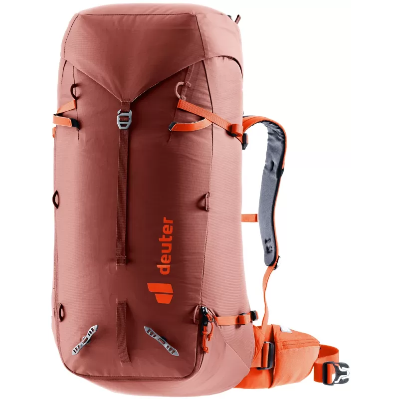 Deuter Guide 44+8 Vermelho, Marrom