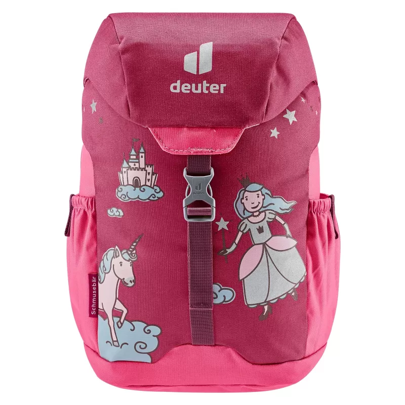 Deuter Schmusebär rosa, vermelho