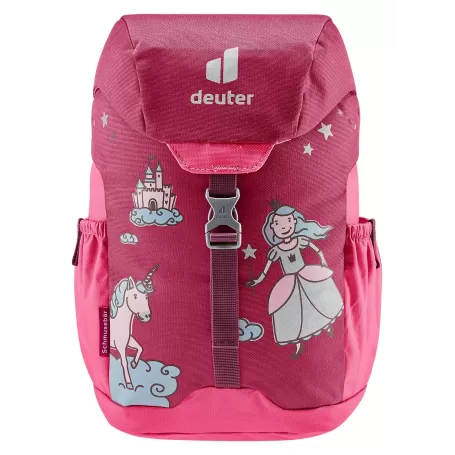 Deuter Schmusebär rosa, vermelho