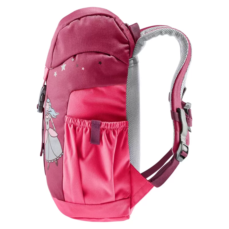 Deuter Schmusebär rosa, vermelho
