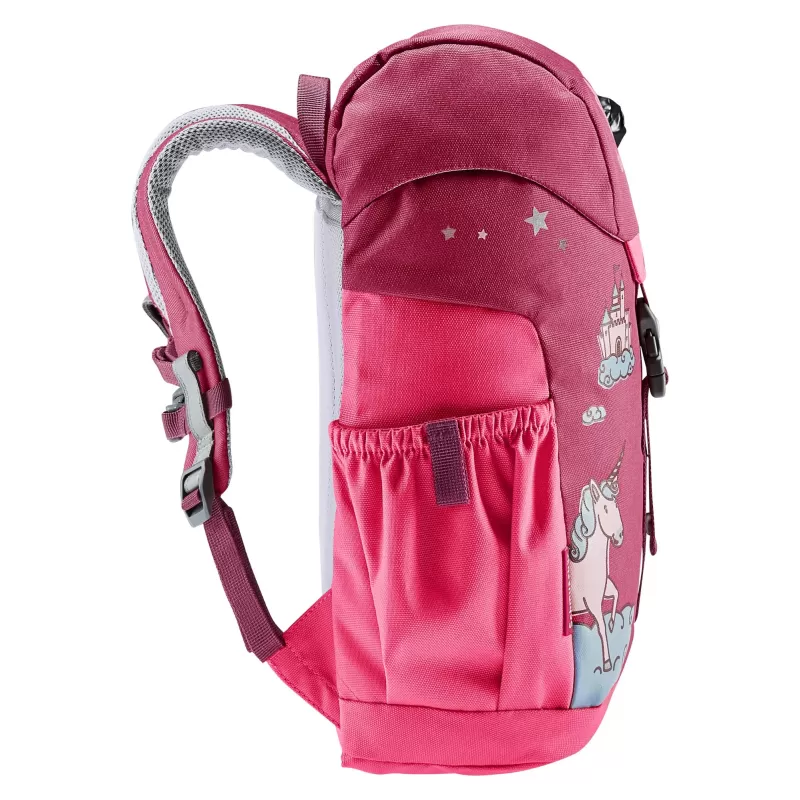 Deuter Schmusebär rosa, vermelho
