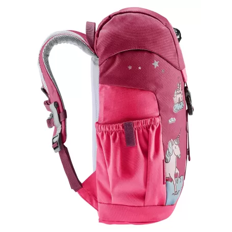Deuter Schmusebär rosa, vermelho