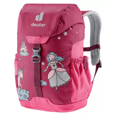 Deuter Schmusebär rosa, vermelho