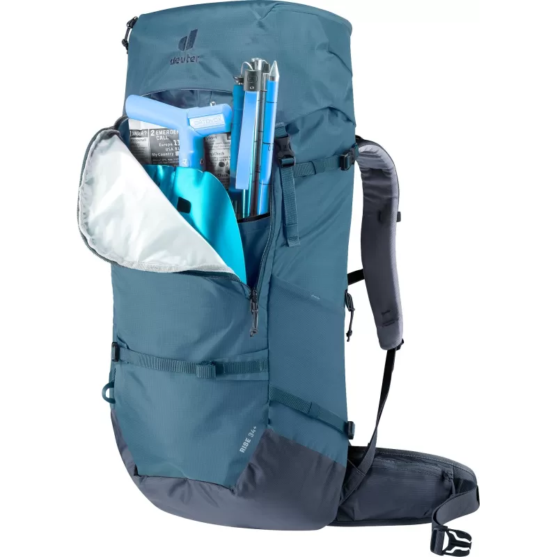 Deuter Rise 34+ Cinza, Azul