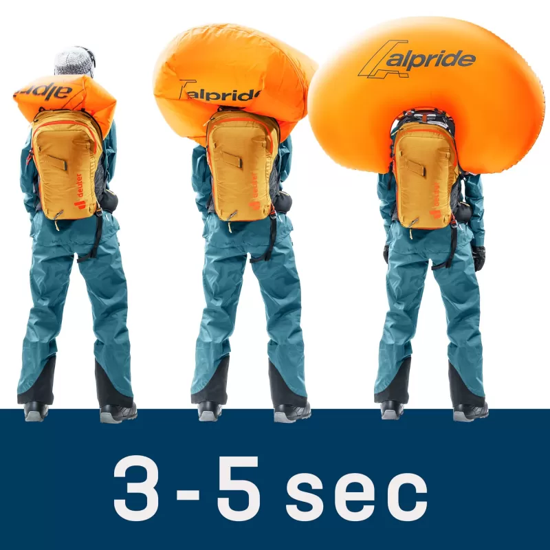 Deuter Alproof Lite 20 SL amarelo, laranja, preto