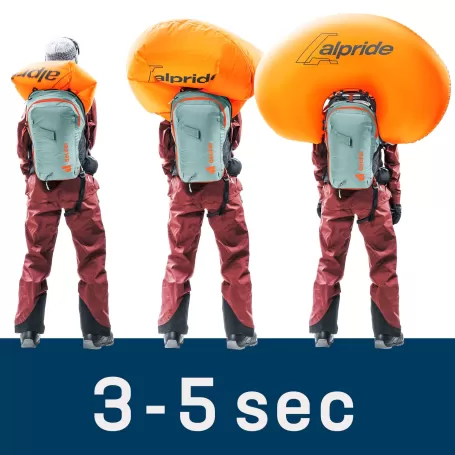 Deuter Alproof Lite 20 SL Verde, Azul, Preto