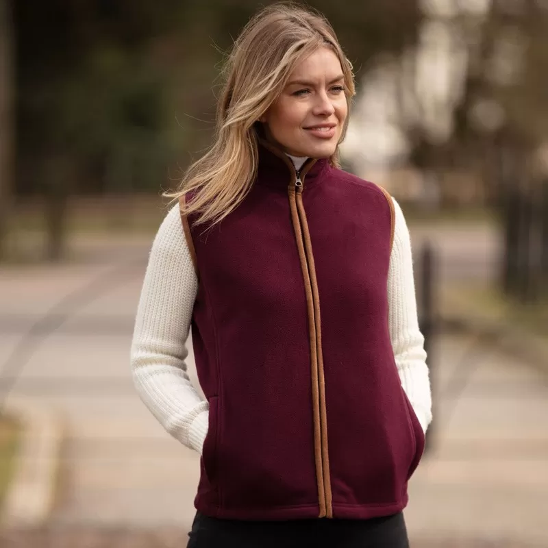 Colete Oxford Azul Ameixa Feminino Fleece Colete Oxford Azul Ameixa Feminino Fleece