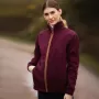 Jaqueta Oxford Azul Ameixa Fleece Feminina