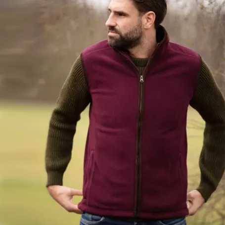 Colete Oxford Azul Fleece Masculino Ameixa Colete Oxford Azul Fleece Masculino Ameixa