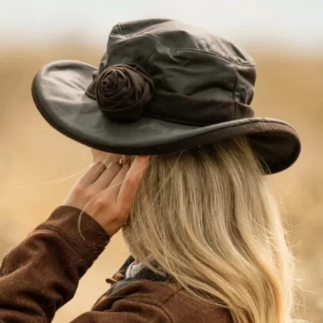 Chapéu Oxford Encerado Azul Rosa Verde Oliva Chapéu Oxford Encerado Azul Rosa Verde Oliva