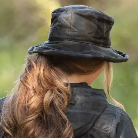 Boné Chelsea Dundee encerado Oxford Blue Tartan