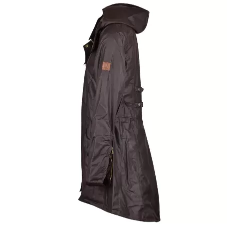 Jaqueta Katrina Brown Oxford Azul Encerada