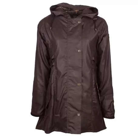 Jaqueta Katrina Brown Oxford Azul Encerada Jaqueta Katrina Brown Oxford Azul Encerada