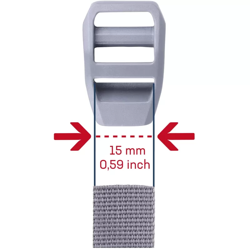 Fechadura de escada Deuter 15 Standard cinza Fechadura de escada Deuter 15 Standard cinza