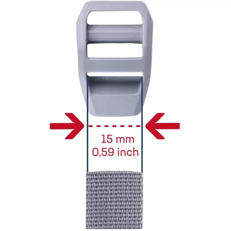 Fechadura de escada Deuter 15 Standard cinza Fechadura de escada Deuter 15 Standard cinza