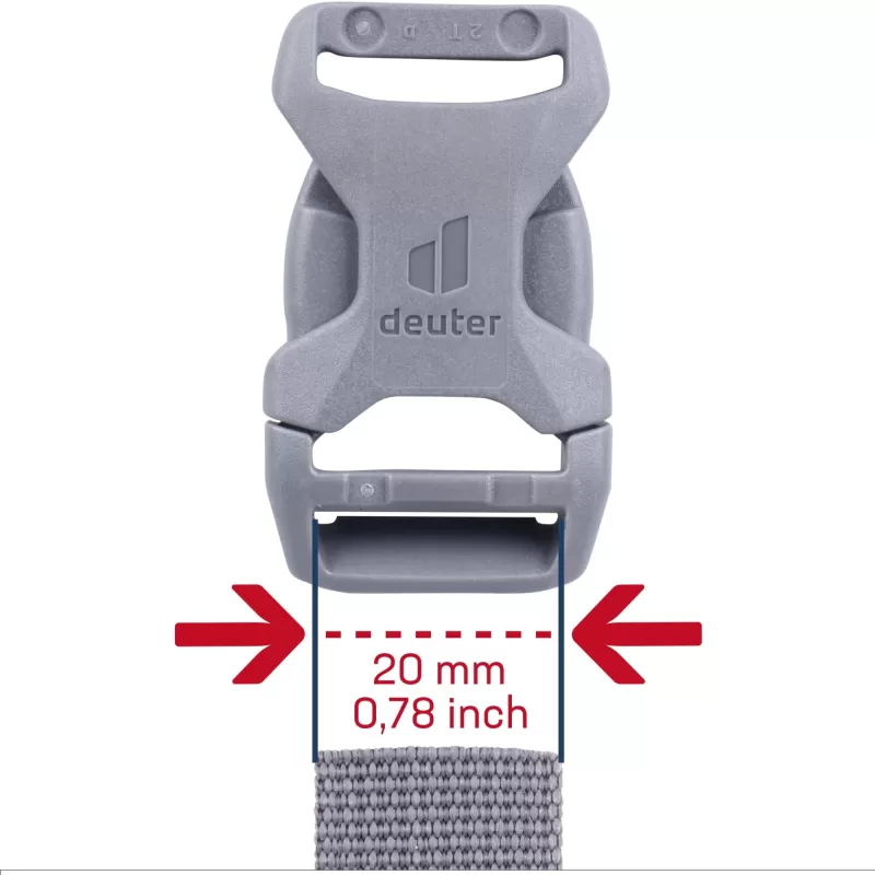 Fivela Deuter 20 - HI/TR/AL Cinza