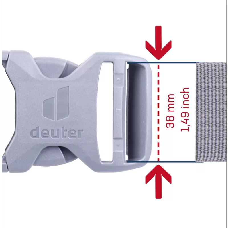 Fivela Deuter 38D - HI/TR/AL Cinza
