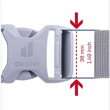 Fivela Deuter 38D - HI/TR/AL Cinza