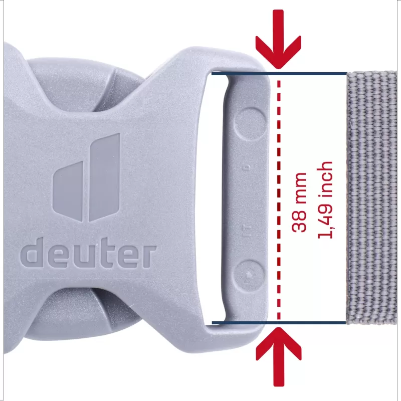Deuter Buckle 38S - HI/TR/AL Cinza