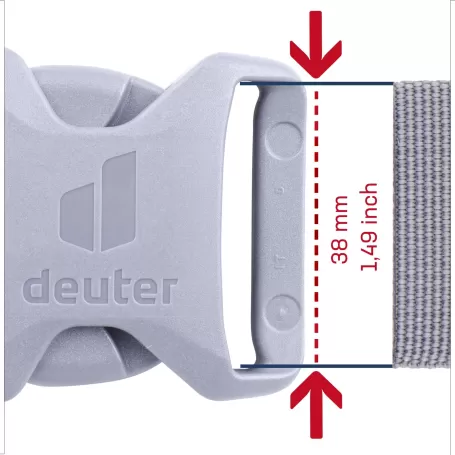 Deuter Buckle 38S - HI/TR/AL Cinza