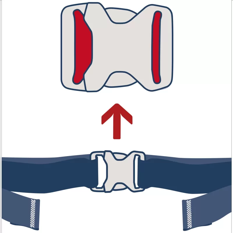 Deuter Buckle 38S - HI/TR/AL Cinza