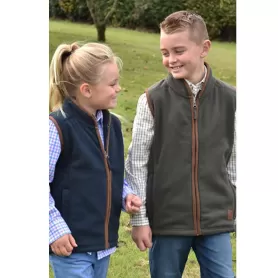 Chaleco polar Oxford Blue para niño y niña Navy