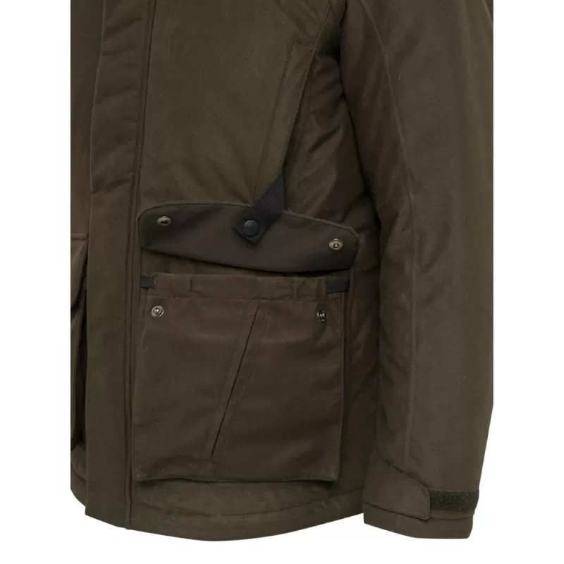 Jaqueta Beretta Mull Brown Bark Isolada