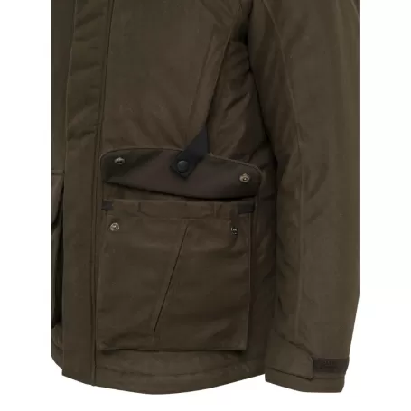 Jaqueta Beretta Mull Brown Bark Isolada